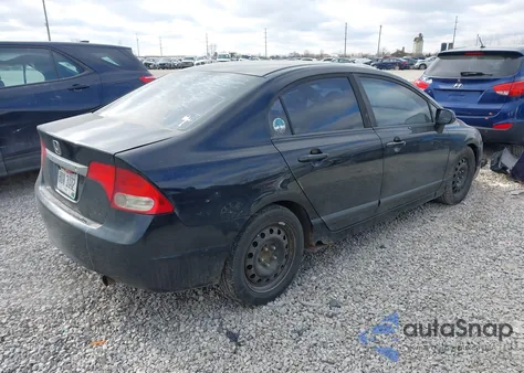 2009 Honda Civic Lx from USA, damaged, VIN 19XFA16589E005774